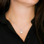 Gift this Beautiful unique ribbon Pendant to your Special Loved one - theluxsir