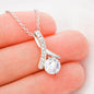 Gift this Beautiful unique ribbon Pendant to your Special Loved one - theluxsir