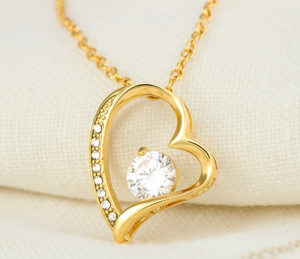 Let your daughter know she is FOREVER in your heart with this special gift - theluxsir